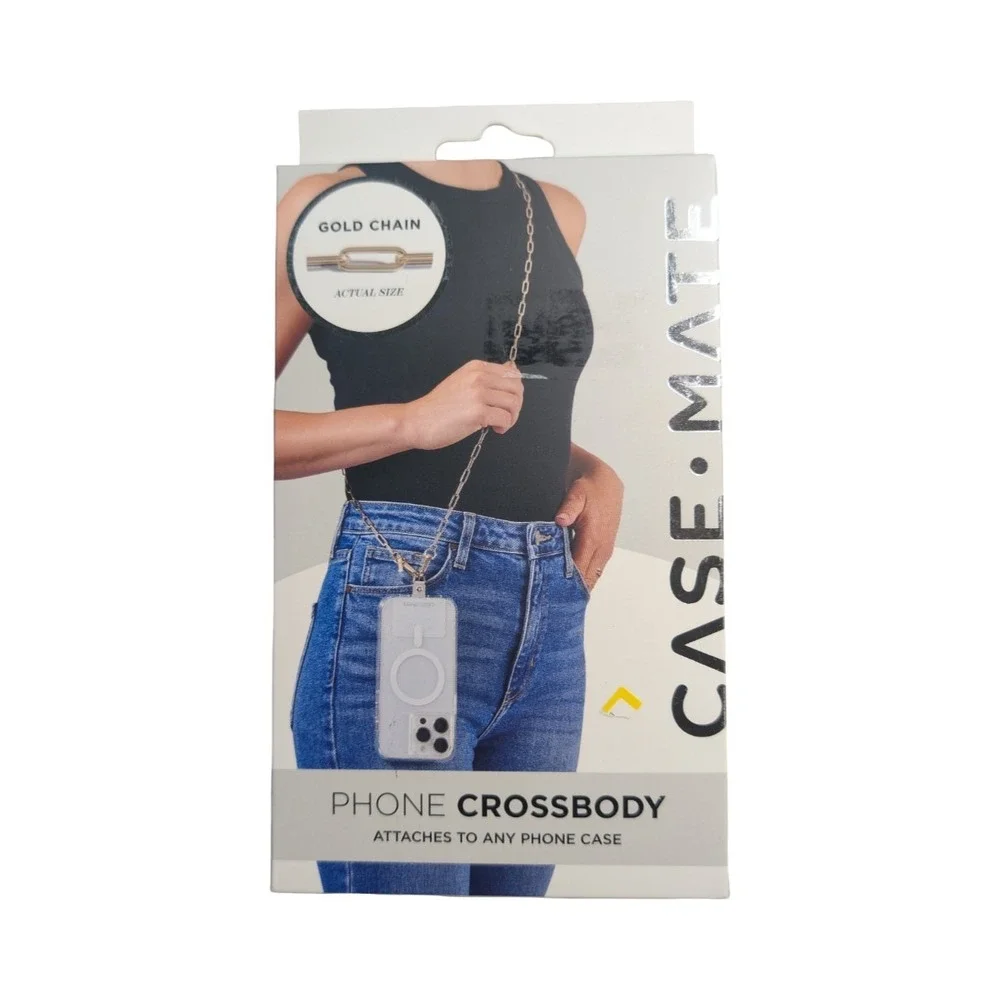 Cc4-N Case-Mate - Crossbody‎ Chain for Most Cell Phones - Gold